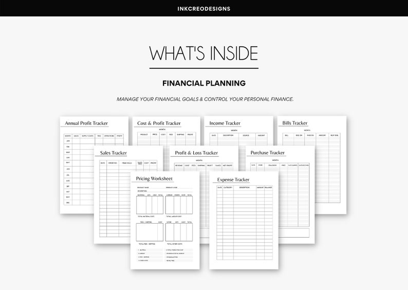 Business Planner / Small Business Planner/ Minimalist Business Etsy UK