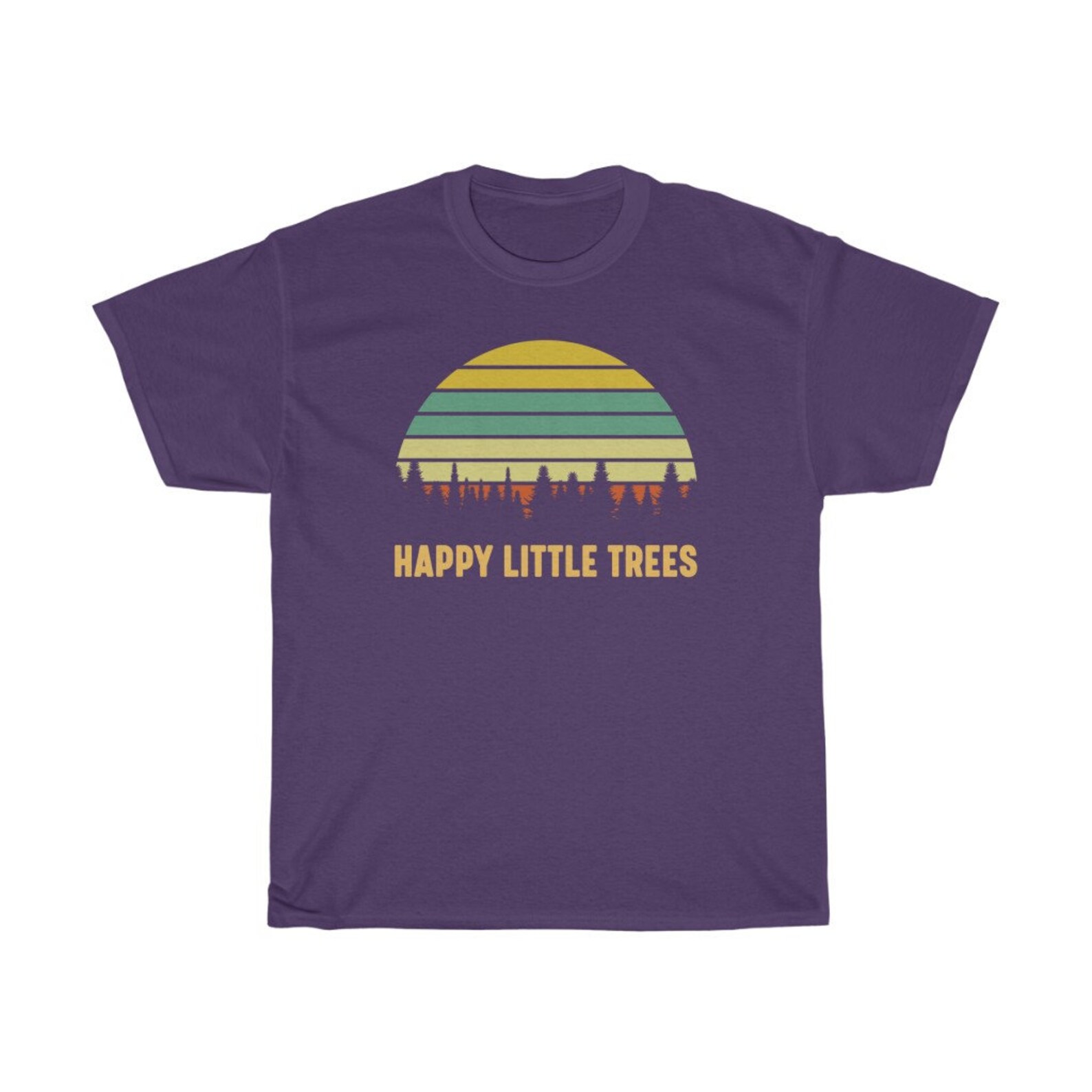 bob ross shirt happy trees