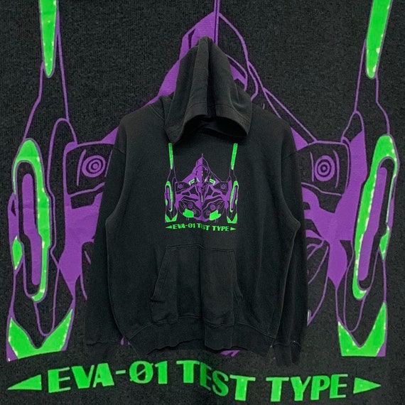 Vintage Evangelion Anime Hoodie