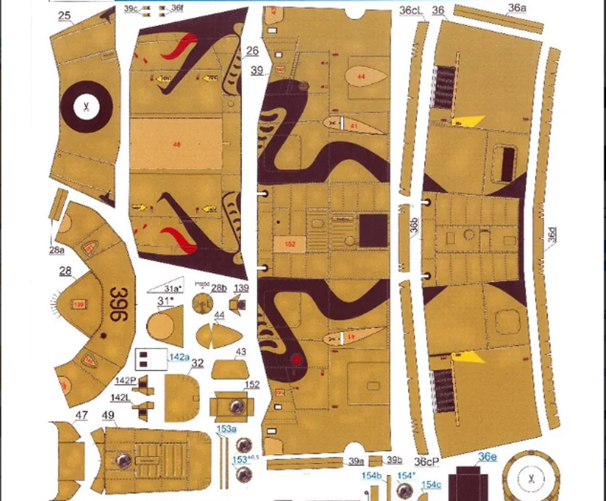 Papercraft Helicopter Template Papercraft Helicopter Template