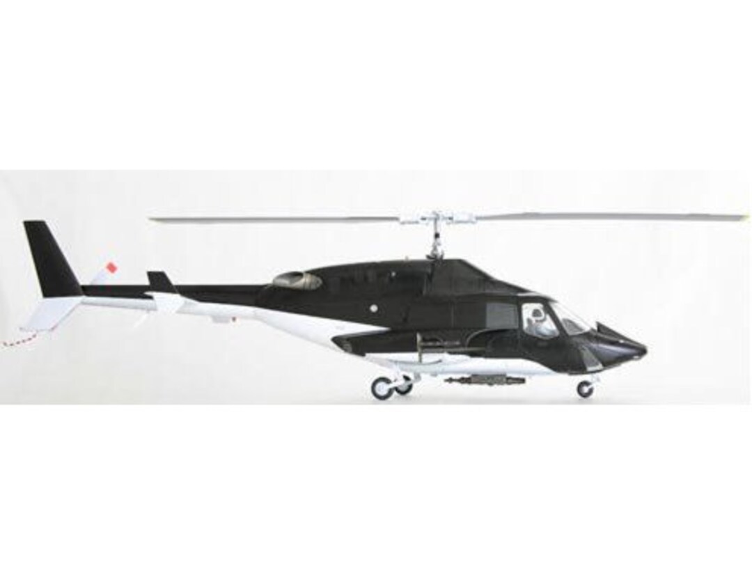 Papercraft, 3D Model Helicopter, Paper Helicopter, Digital File Plans