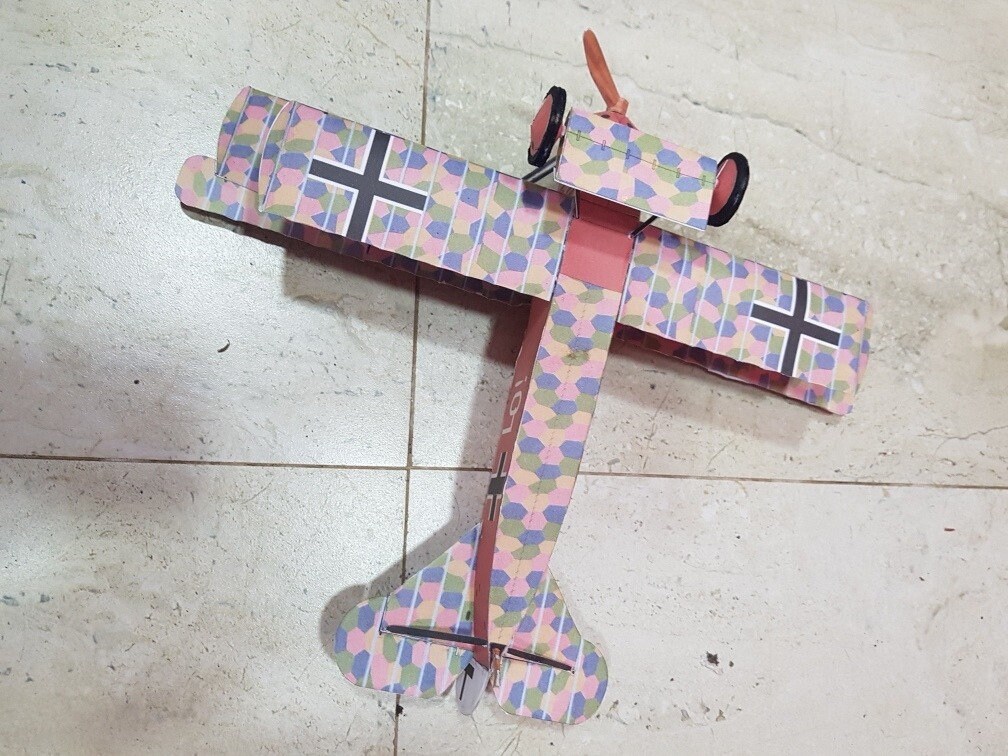 Papercraft 3D Paper Model Plane Paper Craft Plane Digital - Etsy Canada