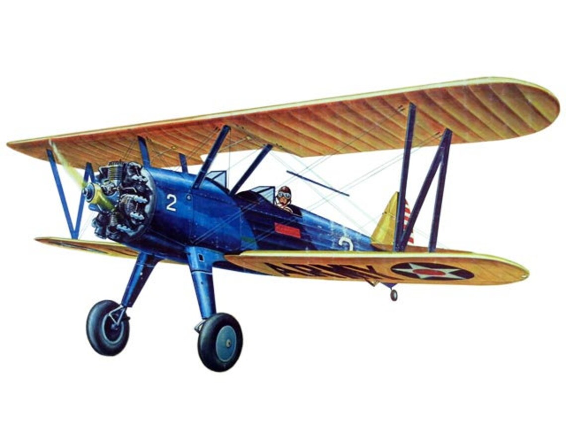 Radio Control RC Stearman PT17 Biplane Electric or Glow Power Etsy