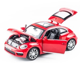 VW VOLKSWAGEN Beetle scale model GSR High Simulation Diecast Car Metal Alloy Model Car Children toy collection gift many colors