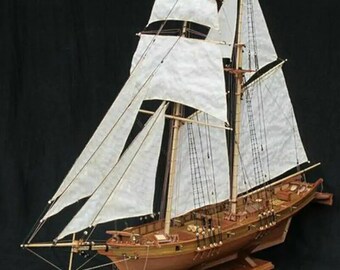 Ship wood Frigate Model Building scale model Sailboat Kit BattleShip Model Harvey kit Home Office Decoration for assembling