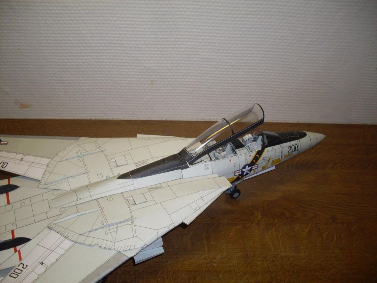 Grumann F14 Tomcat Figther Navy Aircraft Papercraft Paper Etsy Singapore