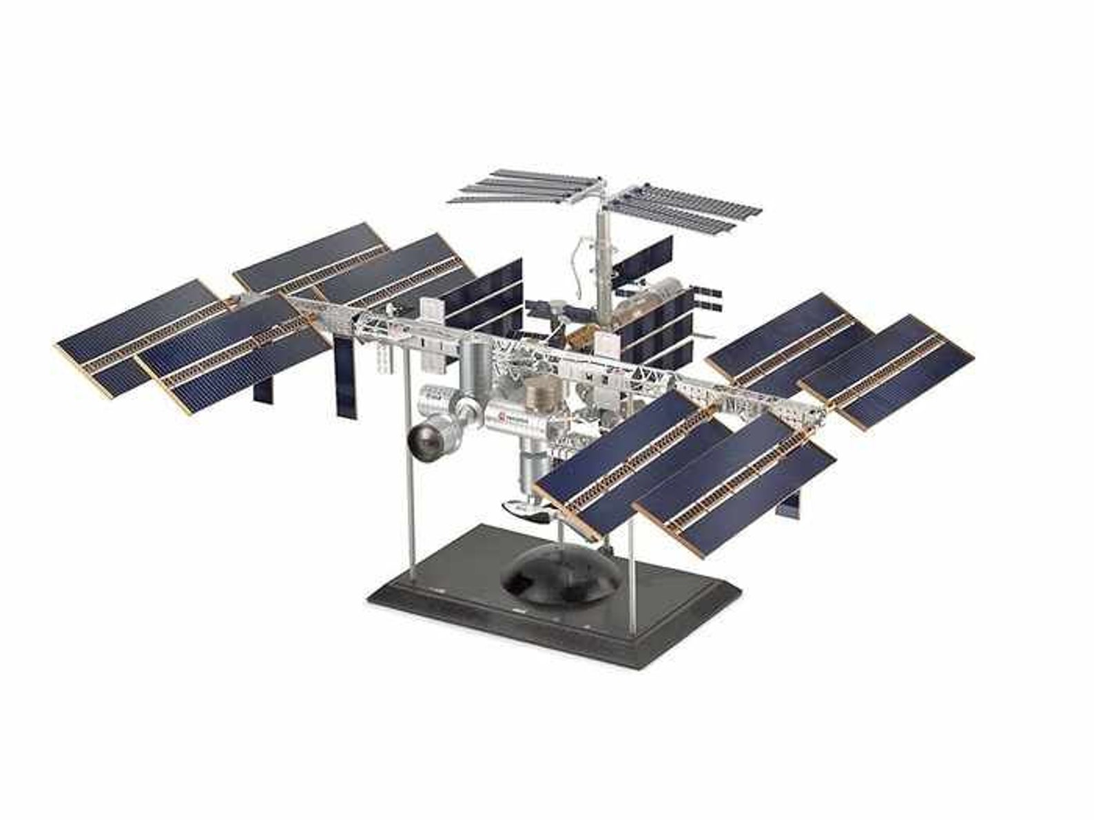 International Space Station 3D PaperCraft Paper Color Model Etsy