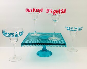 Custom Margarita/Martini Glasses
