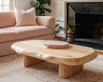 Handmade coffee table modern driftwood coffee table live edge farmhouse table reclaimed wood table living room table living room decor
