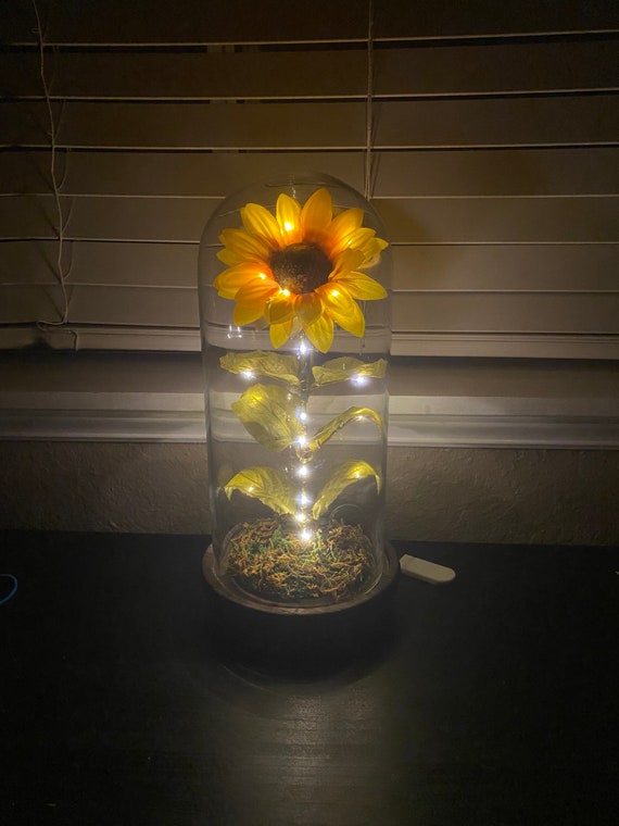 Sunflower lamp deals