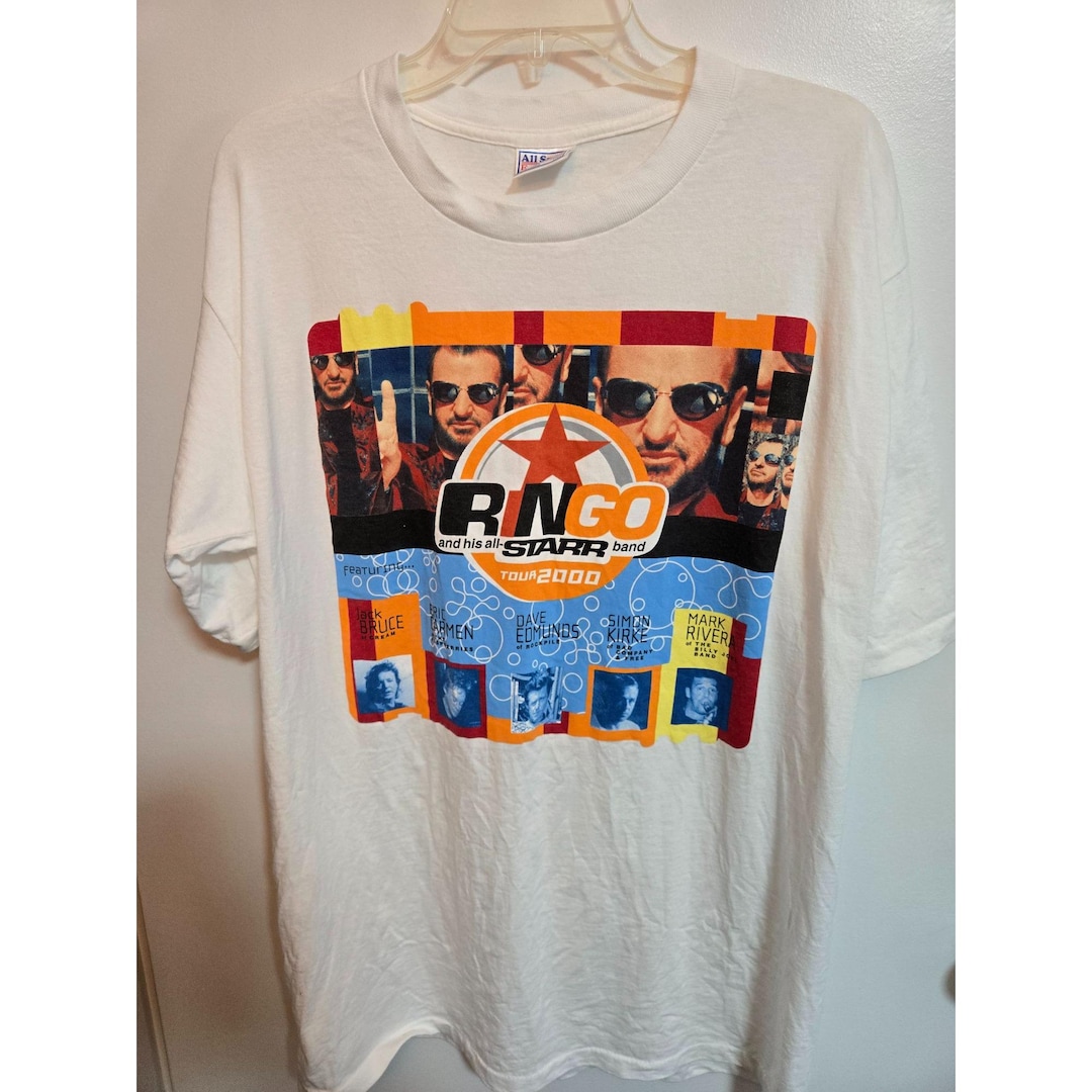 Years 2000 Ringo Vintage Ringo and His All Starr Band Concert Tee From 2000 Tour - Etsy