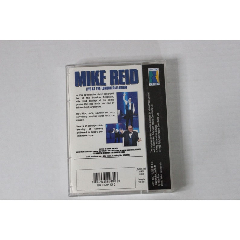 Mike Reed Cds Cassette Tape British Comic Mike Reed
