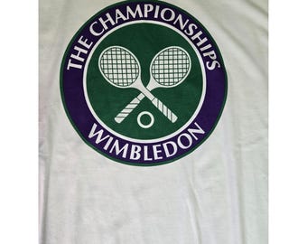 Wimbledon tennis T-shirt voor heren of dames, maat XXL, uit Engeland.