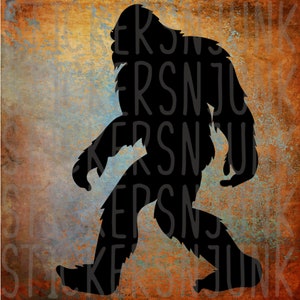 Truck Decals, Car Decal, Bigfoot, Bigfoot Sticker, Sasquatch Stickers, Gift for Him, Gift for Her,