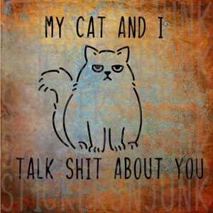 Cats, Truck Decals, Car Decal, Animal Decal, Bumper Stickers, Cat Sticker, Laptop Stickers, Vinyl Decal, Funny Decal,
