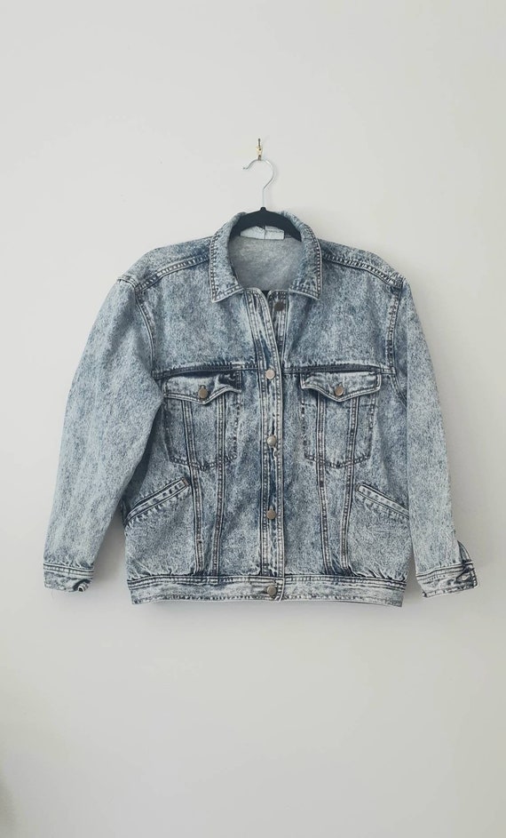 90's Acid Wash Jean Jacket