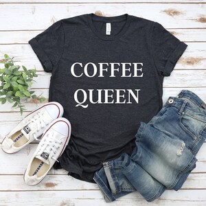 Iced Coffee Queen T-shirt - Etsy Iced Coffee Queen T-shirt - Etsy