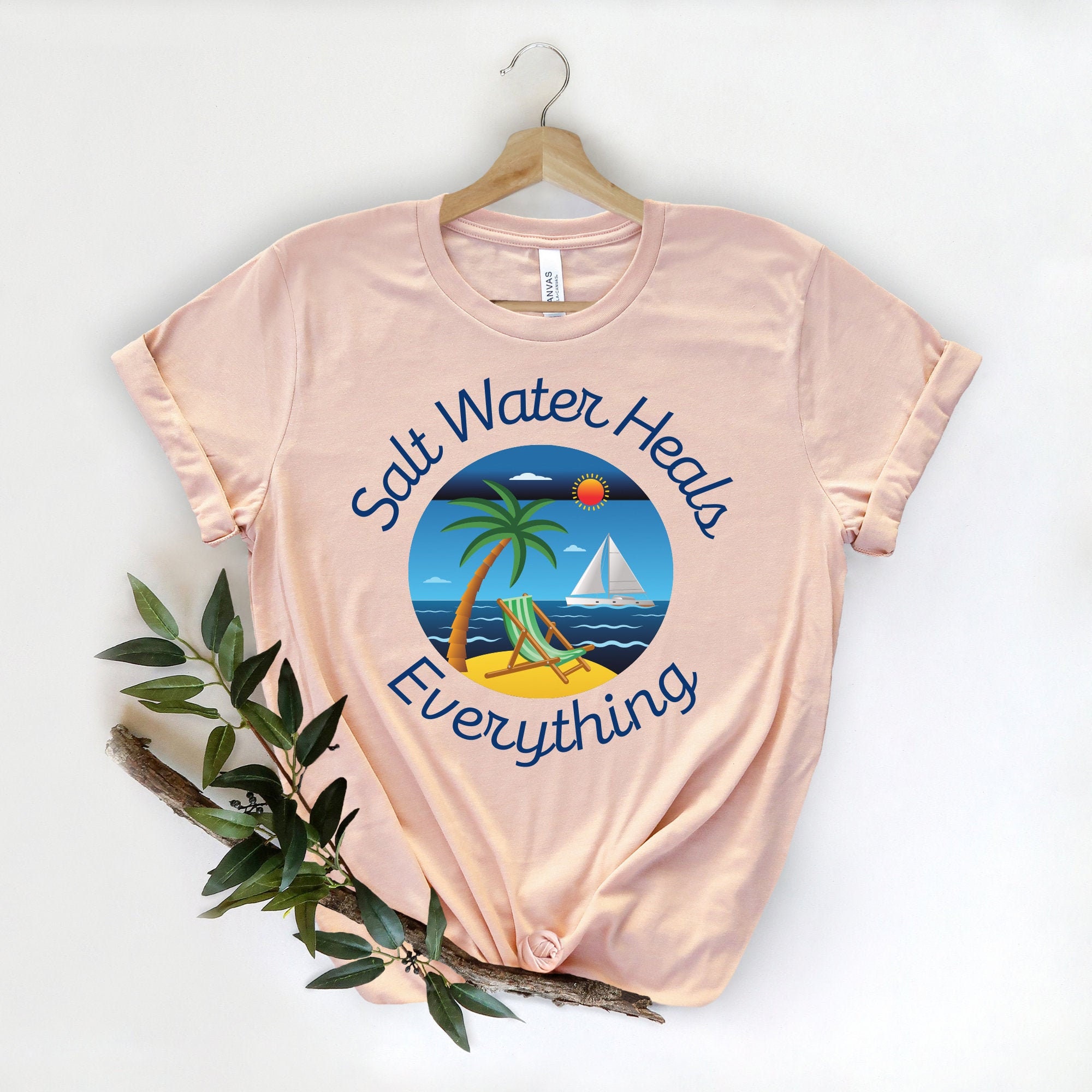 Salt Water Shirt Summer, Beach, Vacation Shirt, Hello Summer, Matching ...