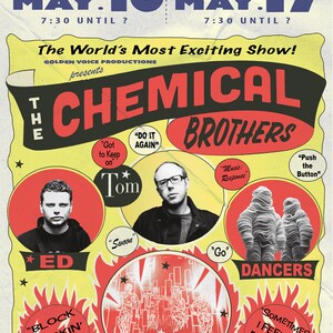 The Chemical Brothers Poster - Etsy