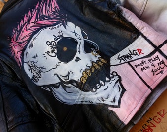 Don't Fear the Reaper | (Peep Tribute) RIP| Custom Leather All Sizes and genders