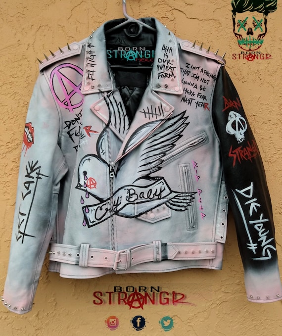 Crybaby | (peep Tribute) | Custom Leather All Sizes and
