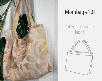 eBook sewing pattern and instructions Mom Bag - Pattern Shopper Bag
