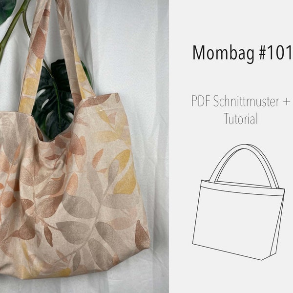 eBook Schnittmuster und Anleitung Mom Bag - Pattern Shopper Bag