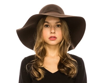 Wide Brim Floppy Hat Etsy