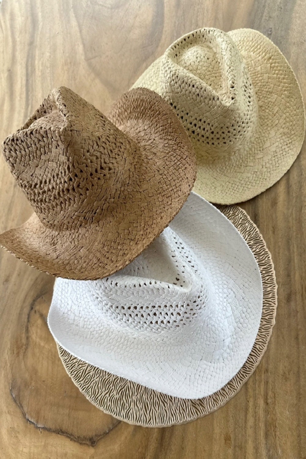 Women Straw Cowboy Hat For Men Classic Hollow Out Unisex Curled Edge Wide  Brim Sun Hat Fishing Hat Vintage Cap From 8,83 €