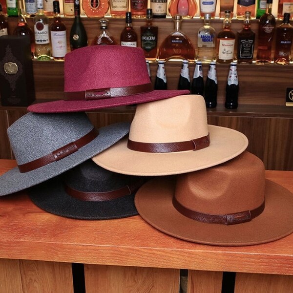 Rancher Style Tobacco Fall Felt Hat - Unisex main image 0