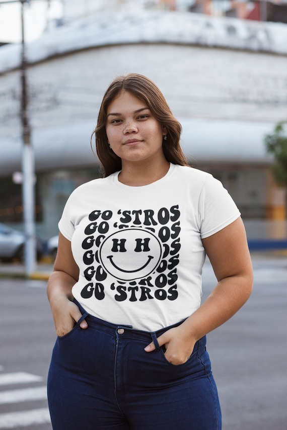 Go stros Shirt Houston Space City Astros Cute Smile 