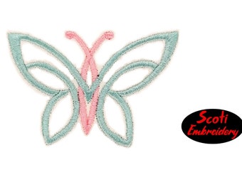 Butterfly Machine Embroidery Design, Embroidered Butterfly Pattern, Butterfly Machine Embroidery Designs, pes, dst, jef - INSTANT DOWNLOAD