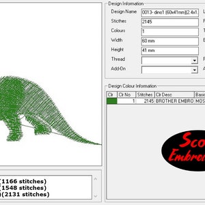Mini Dinosaur Machine Embroidery Design Dinosaur Machine - Etsy