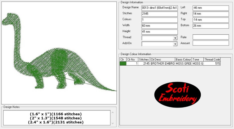 Mini Dinosaur Machine Embroidery Design Dinosaur Machine - Etsy