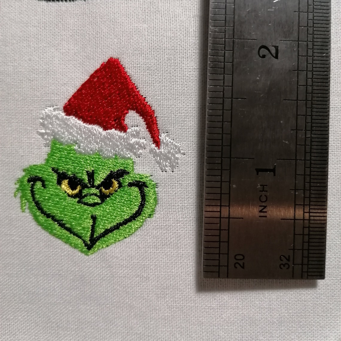 The Grinch Machine Embroidery Design Embroidered the Grinch Etsy UK