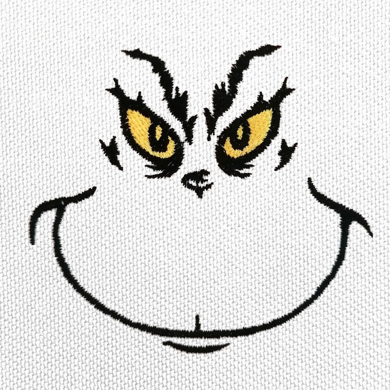 Grinch Embroidery Designs