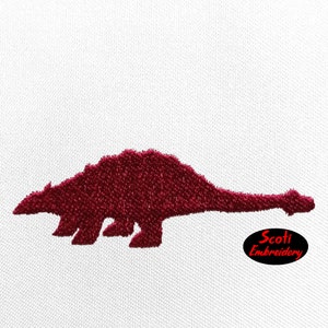 Dinosaur Embroidery Designs, Dinosaur Shape Machine Embroidery Design, Ankylosaurs, pes, jef, dst, xxx, hus, vip, sew, exp -INSTANT DOWNLOAD