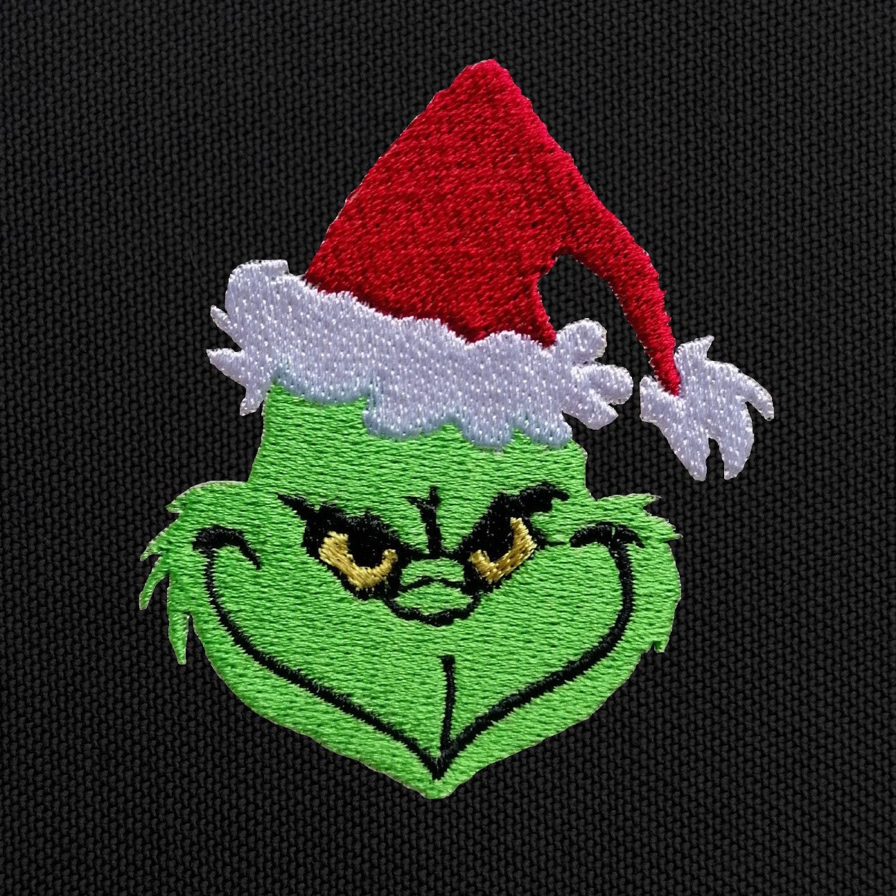 The Grinch Machine Embroidery Design Set Embroidered the Etsy