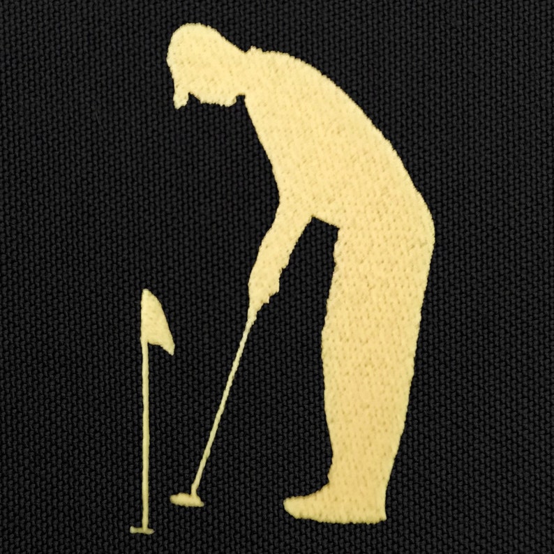 Golfer Machine Embroidery Designs Embroidered Golf Design Etsy