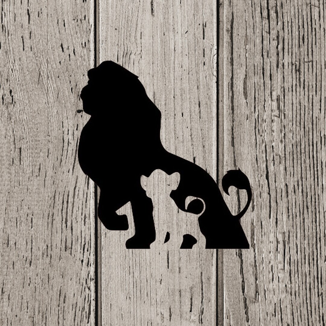 Lion King Vinyl Decal Magic Band Decal Lion King Car Decal Lion King Laptop Decal Lion King