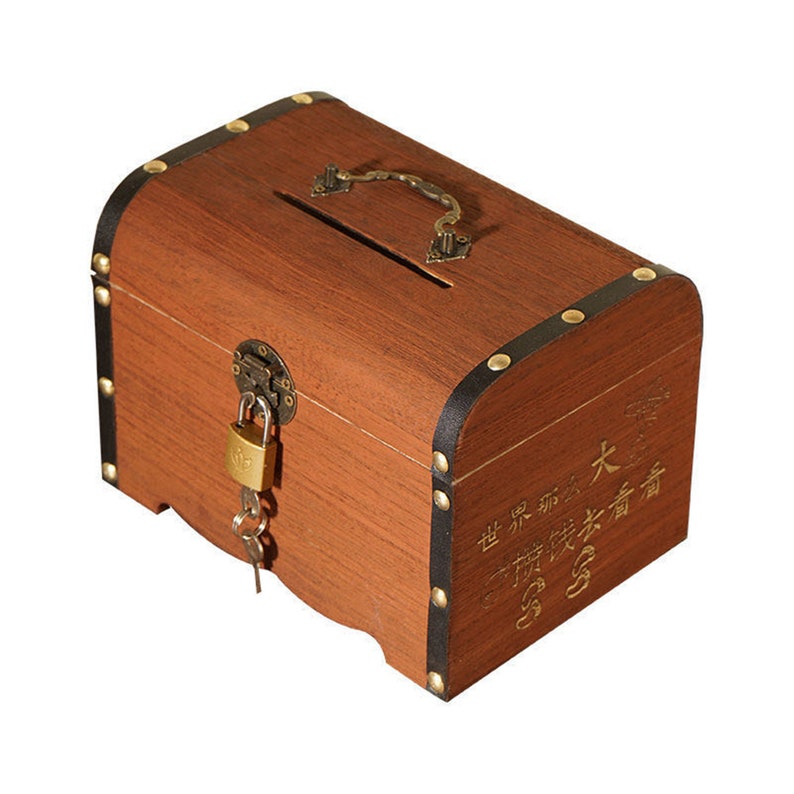 Money Box Children and Adults Put Money Box Only in and Out Etsy