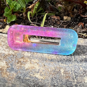 Cotton Candy Glow in the Dark Barrette