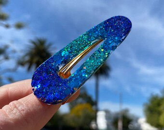 ☆Rest & Recreation☆ LOGO HAIR CLIP L BLUE Amazon.com : Light Blue Jumbo Silky Satin Bow Clip Hair