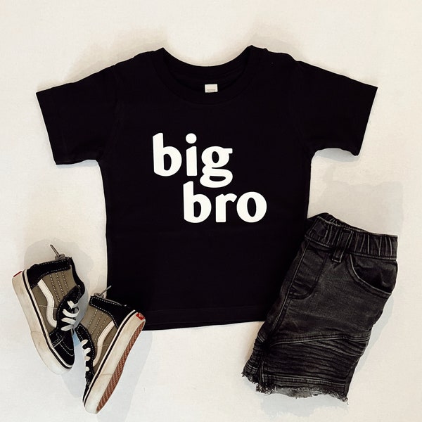 Big BroT-Shirt | big sister/Brother announcement | big bro | sister brother t-shirt | baby announcement | Big Sister/ bro Tee