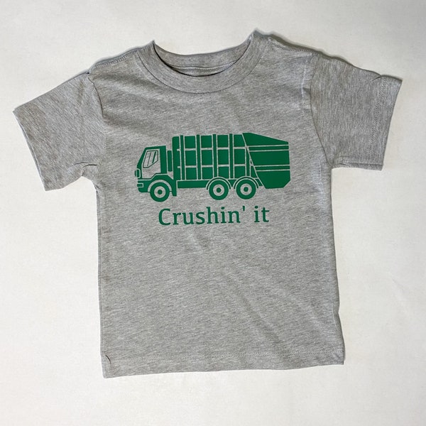 Boys Trash Truck Shirt | Birthday Trash Truck shirt | Garbage Truck Shirt |Toddler Girls / Boys Garbage T-shirt