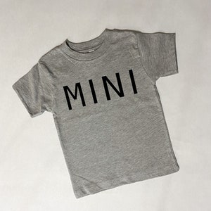 MINI T-Shirts Mini shirts Mini T-Shirts Mama and mini matching Mini tee Mama twinning image 1