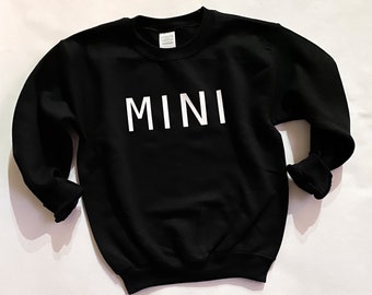 MINI Crewneck Sweatshirt | MAMA & MINI | Matching Shirts | Matching Sweatshirts | Mama Twinning Shirts