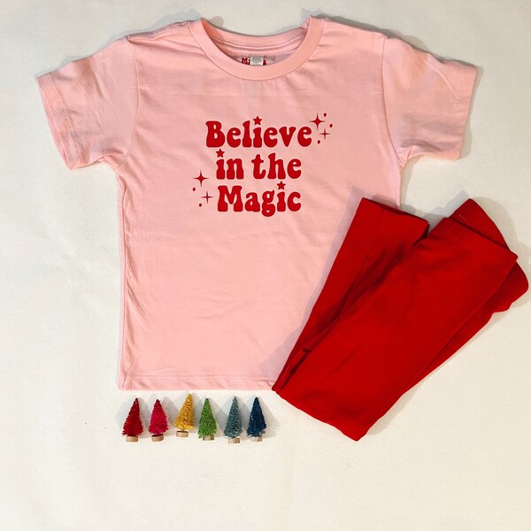 I Believe In Magic Printed Kids Tee