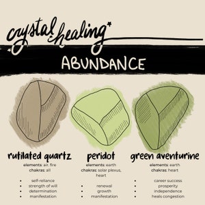 Abundance: Crystal Healing Horizontal Bar Necklace, Bracelet, or Anklet with Rutilated Quartz, Peridot, Green Aventurine image 2