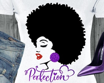 Afro perfect black woman svg, black woman svg, afro woman svg, beautiful svg, perfect woman svg, beauty afro svg, black girl svg, afro girl